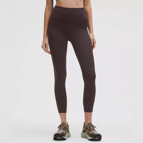 Lululemon Fast and Free High-Rise Tight 25” – Sequoia – Size 8 - Picture 2 of 9